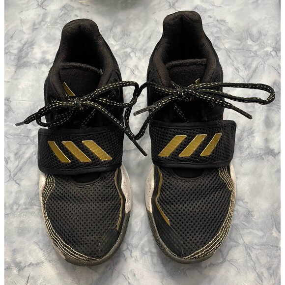 adidas Other - Black Adidas Deep Threat Boy Basketball Shoes, Size Youth 2
